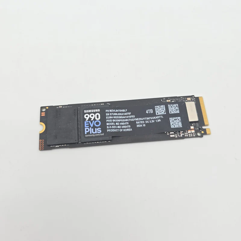 Samsung 990 Evo Plus 4TB, M.2 NVMe SSD Storage