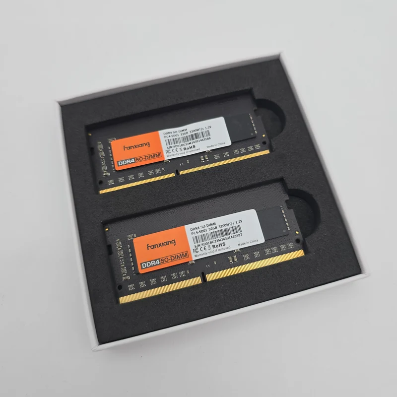 Fanxiang 64GB DDR4, 3200MHz, SODIMM Laptop Memory RAM (2x32GB)