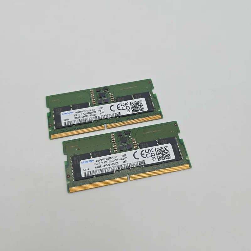 Samsung 16GB DDR5, 4800MHz, SODIMM Laptop Memory RAM (2x8GB)