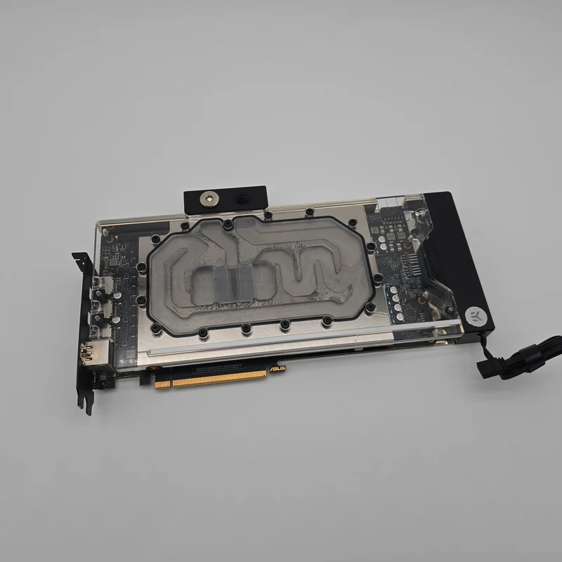 RTX 3090 Ti ASUS ROG STRIX LC 24GB, NVIDIA Gaming Graphics Card GPU w/ Custom EK Waterblock
