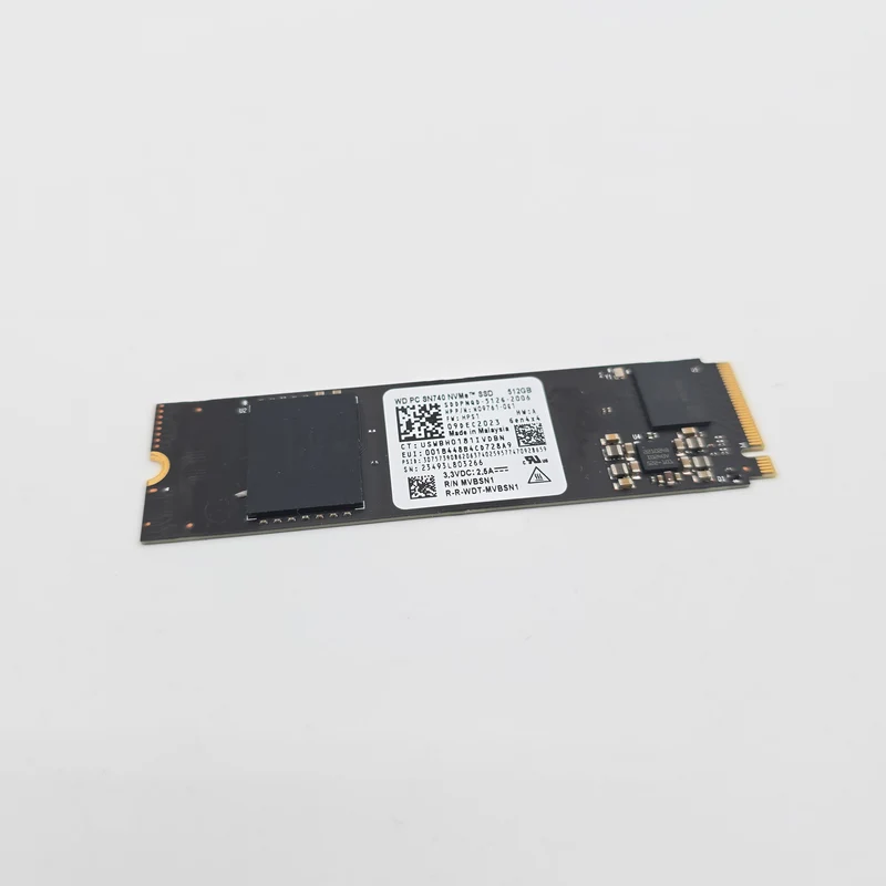 Western Digital WD PC SN740 512GB, M.2 NVMe SSD Storage