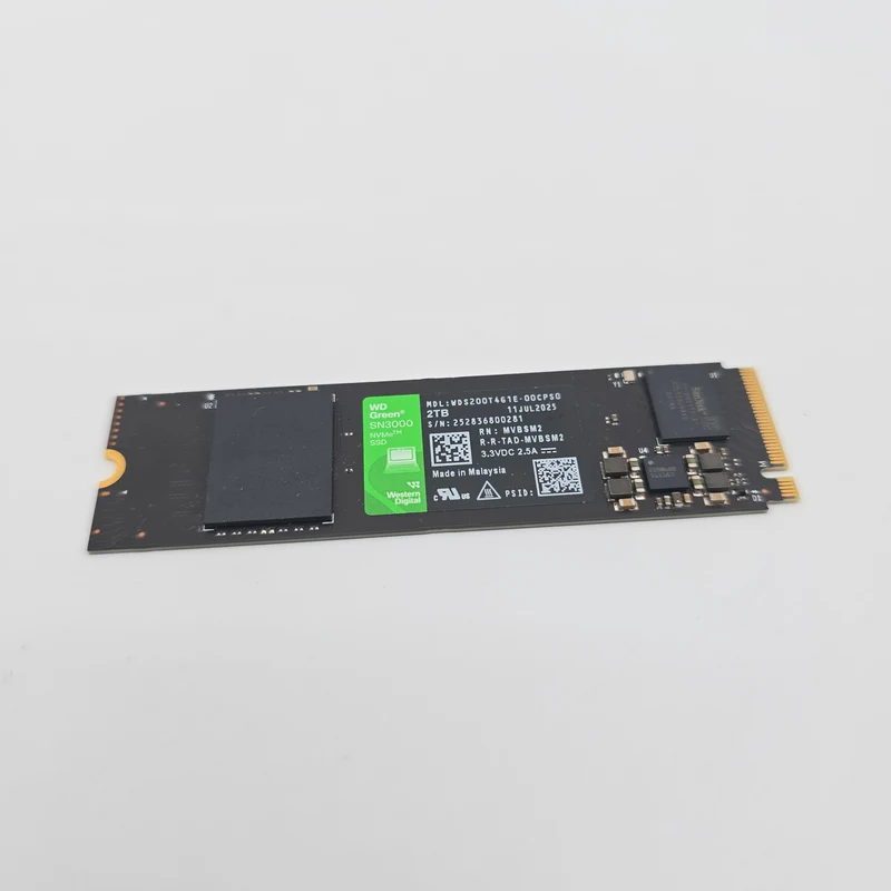 Western Digital WD Green SN3000 2TB, M.2 NVMe SSD Storage