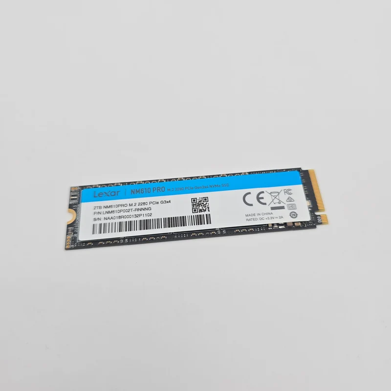Lexar NM610 Pro 2TB, M.2 NVMe SSD Storage