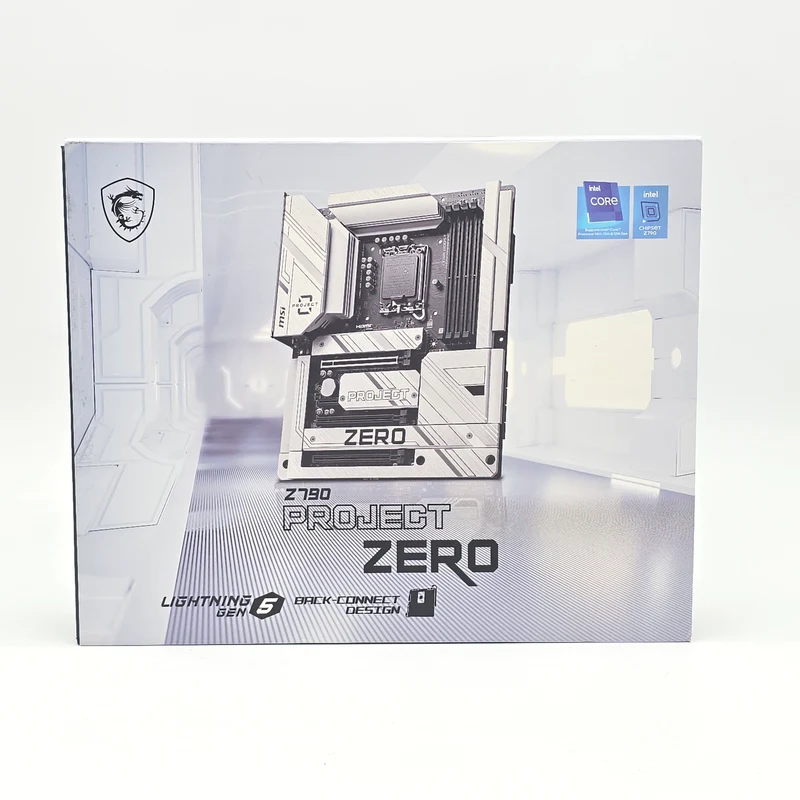 MSI Z790 Project Zero, Intel Socket LGA 1700, ATX Desktop Gaming Motherboard
