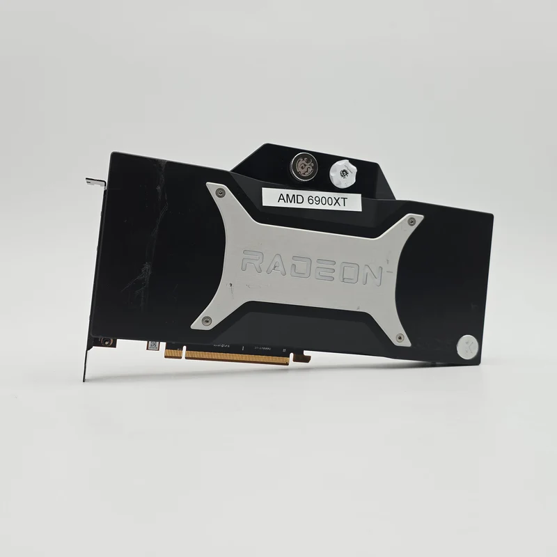 RX 6900 XT 16GB, AMD Radeon Gaming Graphics Card GPU w/ Waterblock