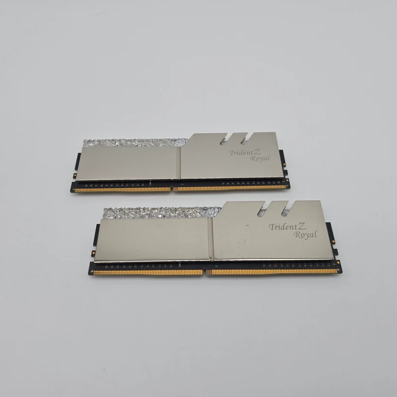 G.Skill Trident Z Royal 16GB DDR4, 3200MHz, CL16, Desktop Gaming Memory RAM (2x8GB)