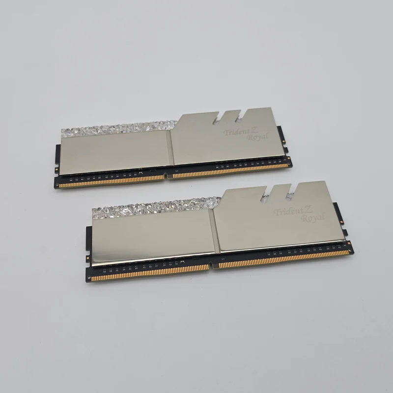 G.Skill Trident Z Royal 16GB DDR4, 3200MHz, CL16, Desktop Gaming Memory RAM (2x8GB)