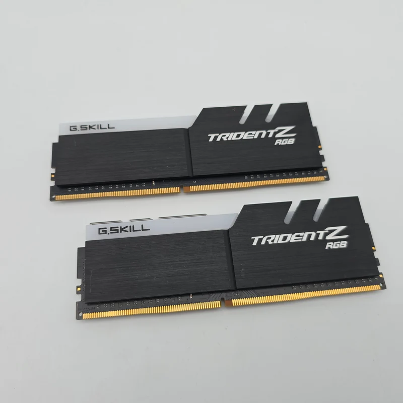 G.Skill Trident Z RGB 16GB DDR4, 3200MHz, CL16, Desktop Gaming Memory RAM (2x8GB)