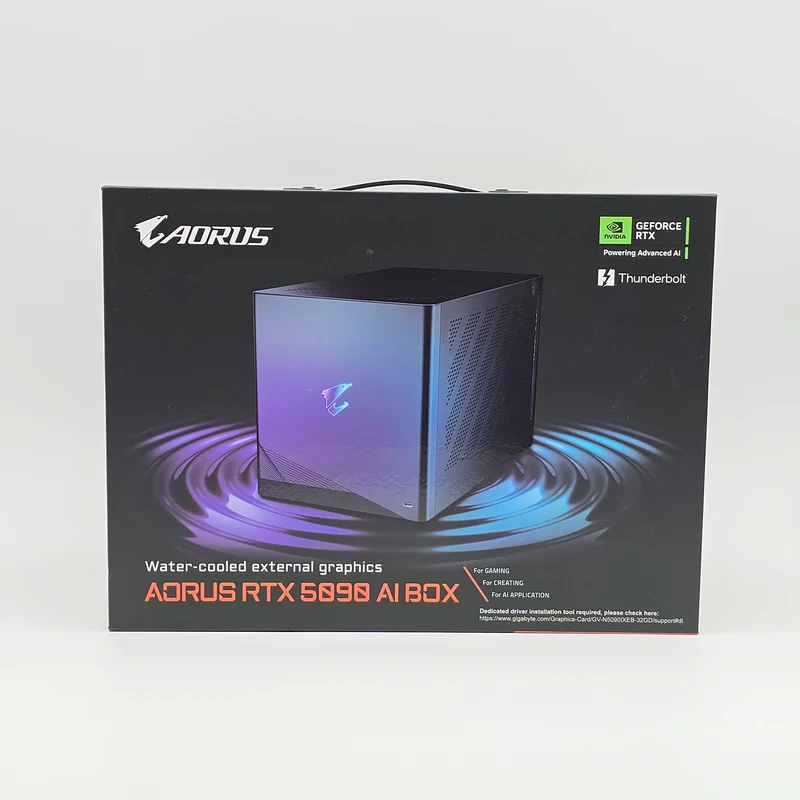 Gigabyte Aorus 5090 AI Box, NVIDIA Gaming External Graphics Card GPU