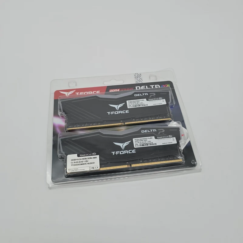 Teamgroup T-Force Delta RBG 32GB DDR4, 3600MHz, Desktop Gaming Memory RAM