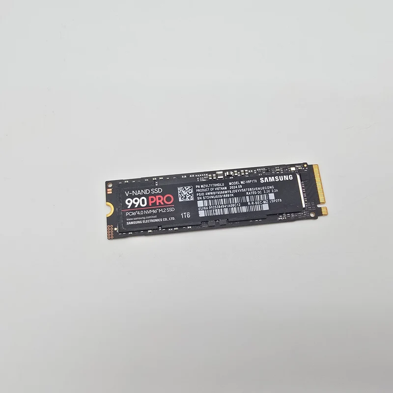 Samsung 990 Pro 1TB, NVMe SSD Storage