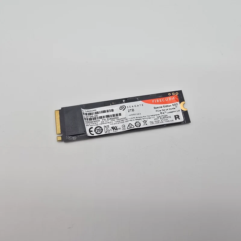 Seagate Firecuda 2TB, NVMe SSD Storage