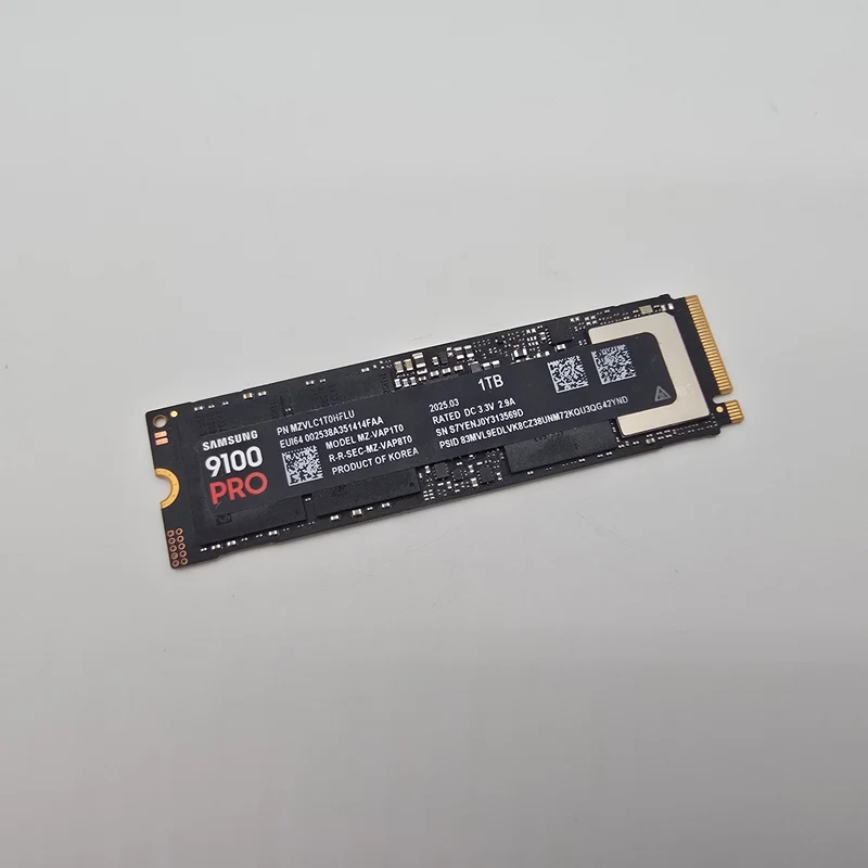 Samsung 9100 Pro 1TB, NVMe SSD Storage