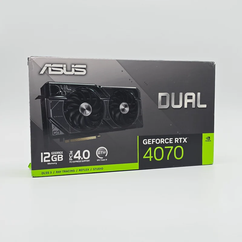 RTX 4070 ASUS Dual 12GB, NVIDIA Gaming Graphics Card GPU