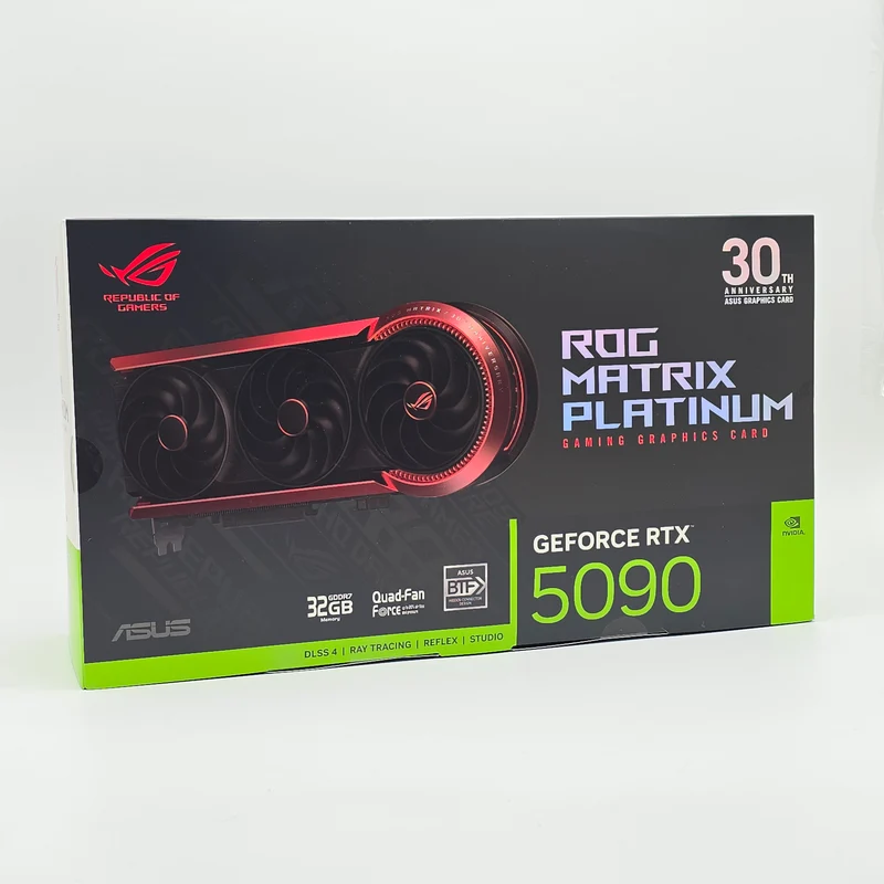 RTX 5090 ASUS ROG MATRIX PLATINUM 30th Anniversary Edition 32GB, NVIDIA Gaming Graphics Card GPU