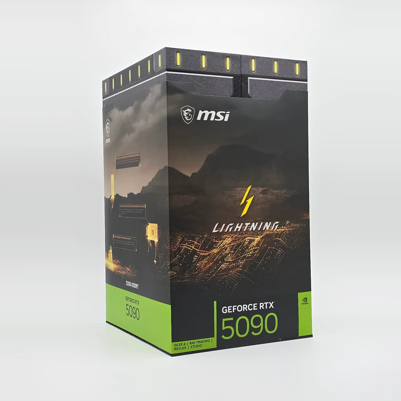 RTX 5090 MSI LIGHTNING Z 32GB Liquid Cooled Limited Edition, NVIDIA Gaming Graphics Card GPU