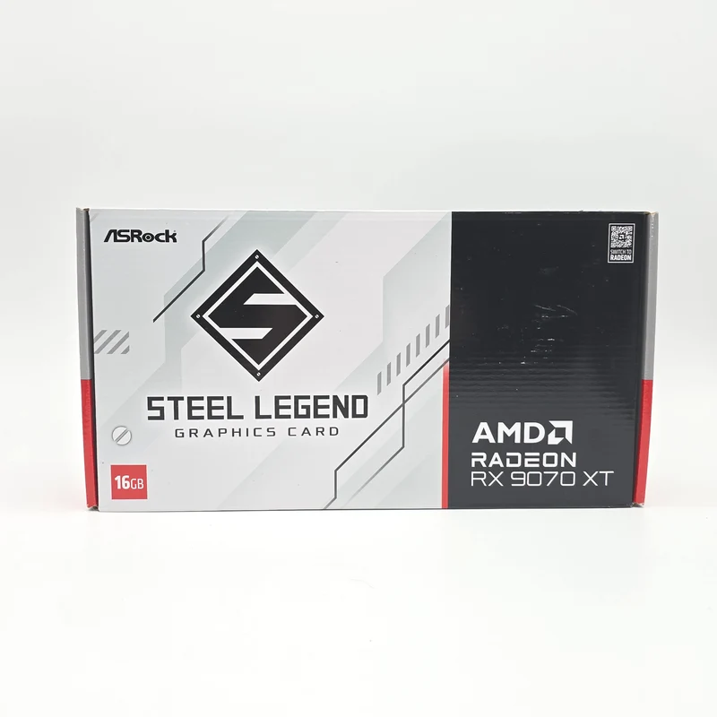 RX 9070 XT ASRock Steel Legend 16GB, AMD Radeon Gaming Graphics Card GPU