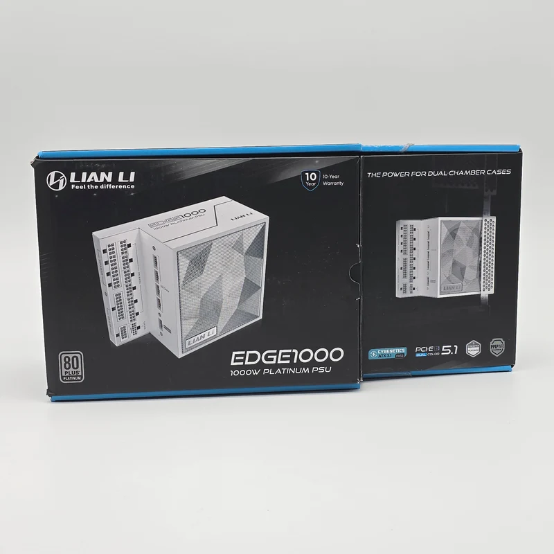 Lian Li Edge 1000W Platinum White Gaming Power Supply Unit PSU