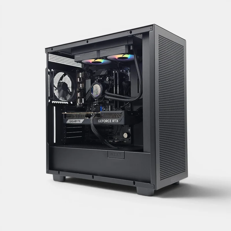RTX 5070 Ti, Ryzen 7 9700X, 32GB DDR5, 2TB NVMe, Custom NZXT Prebuilt Gaming PC