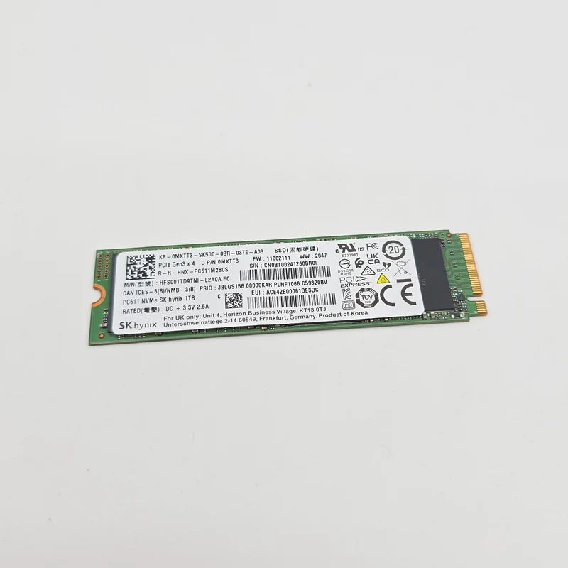 SK Hynix 1TB M.2 NVMe SSD Storage