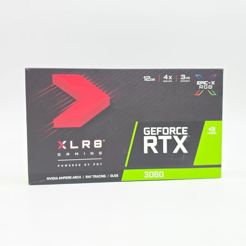 RTX 3060 PNY XLR8 Gaming 12GB, NVIDIA Gaming Graphics Card GPU