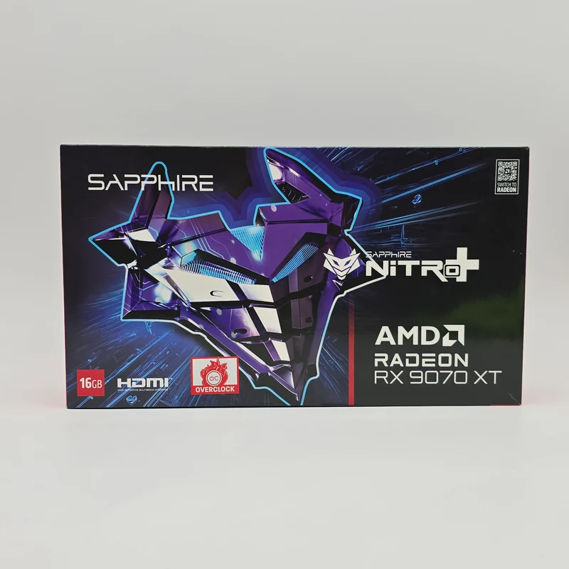RX 9070 XT Sapphire Nitro+ 16GB, AMD Radeon Gaming Graphics Card GPU
