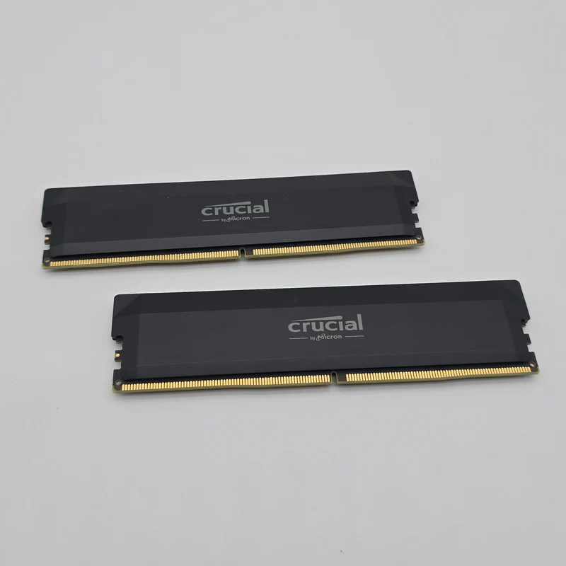 Micron Crucial DDR5 Pro 32GB DDR5, 6400MHz, CL38, Desktop Gaming Memory RAM (2x16GB)