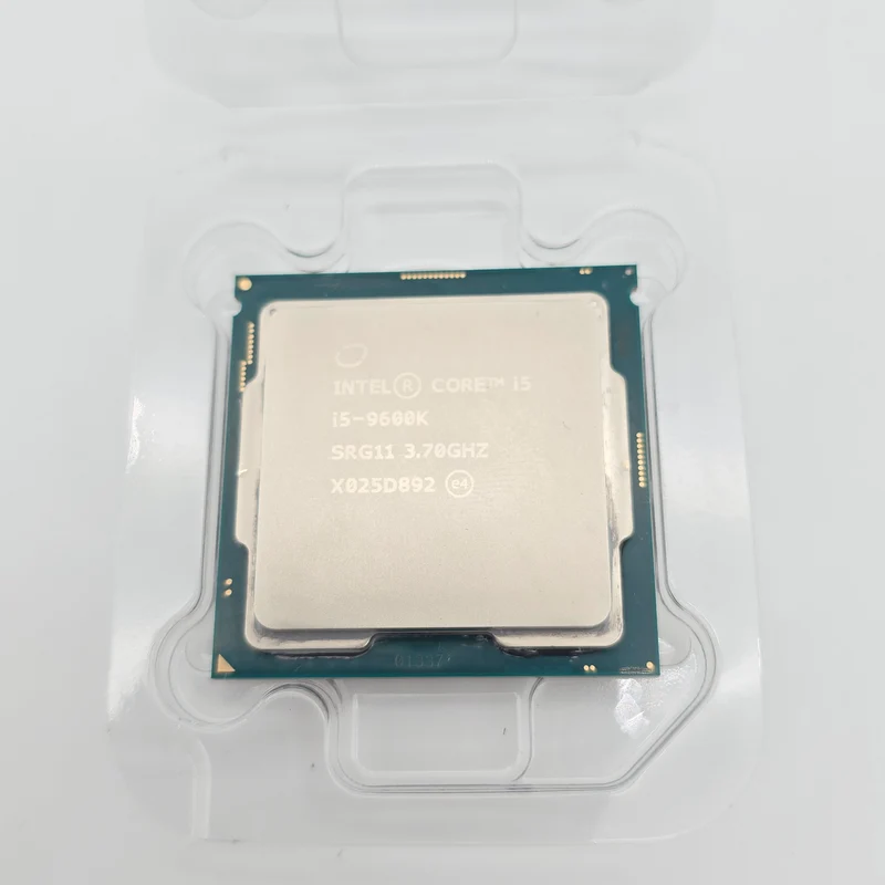 Intel Core i5-9600K, Socket LGA1151, Desktop Gaming Processor CPU