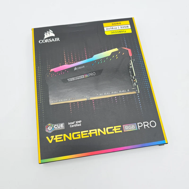 Corsair Vengeance RGB Pro 32GB DDR4, 3600MHz, CL18-22-22-42, Desktop Gaming Memory RAM (2x16GB)