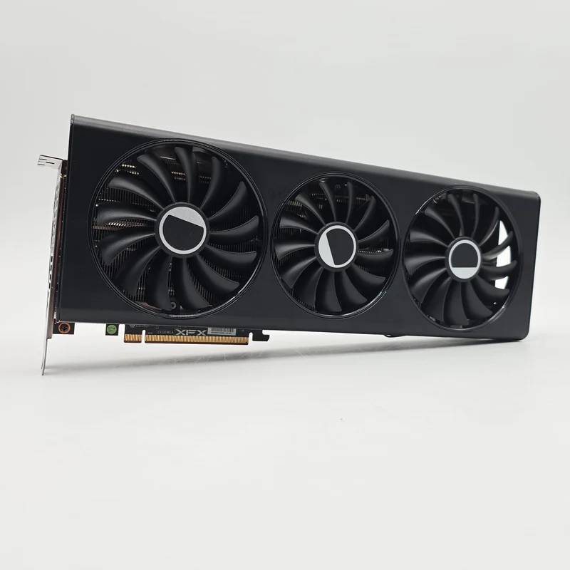 RX 7700 XT XFX Speedster QICK316 Black 12GB, AMD Radeon Gaming Graphics Card GPU