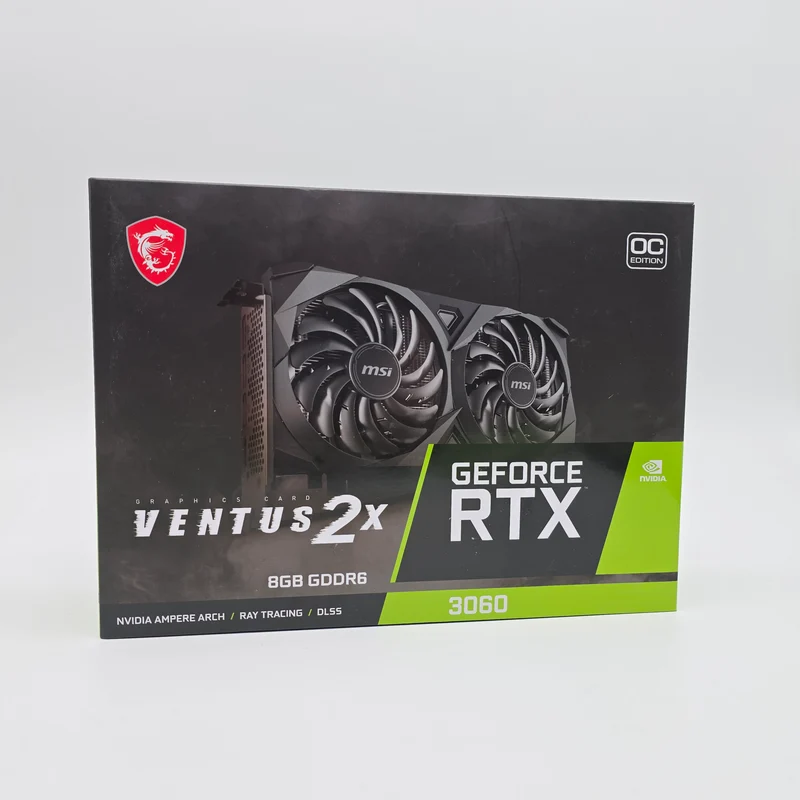RTX 3060 MSI Ventus 2X OC 8GB, NVIDIA Gaming Graphics Card GPU