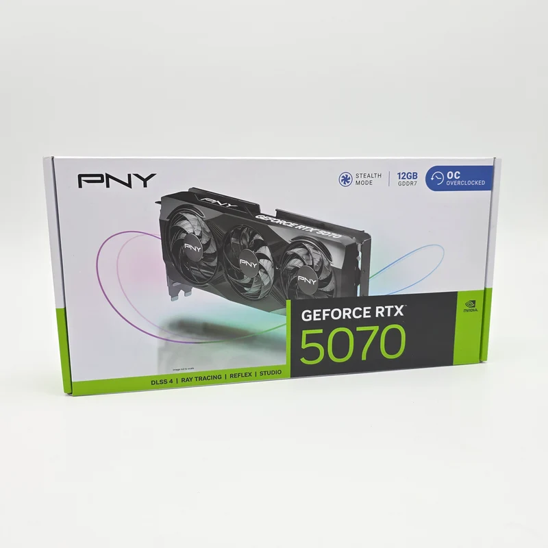 RTX 5070 PNY OC 12GB, NVIDIA Gaming Graphics Card GPU