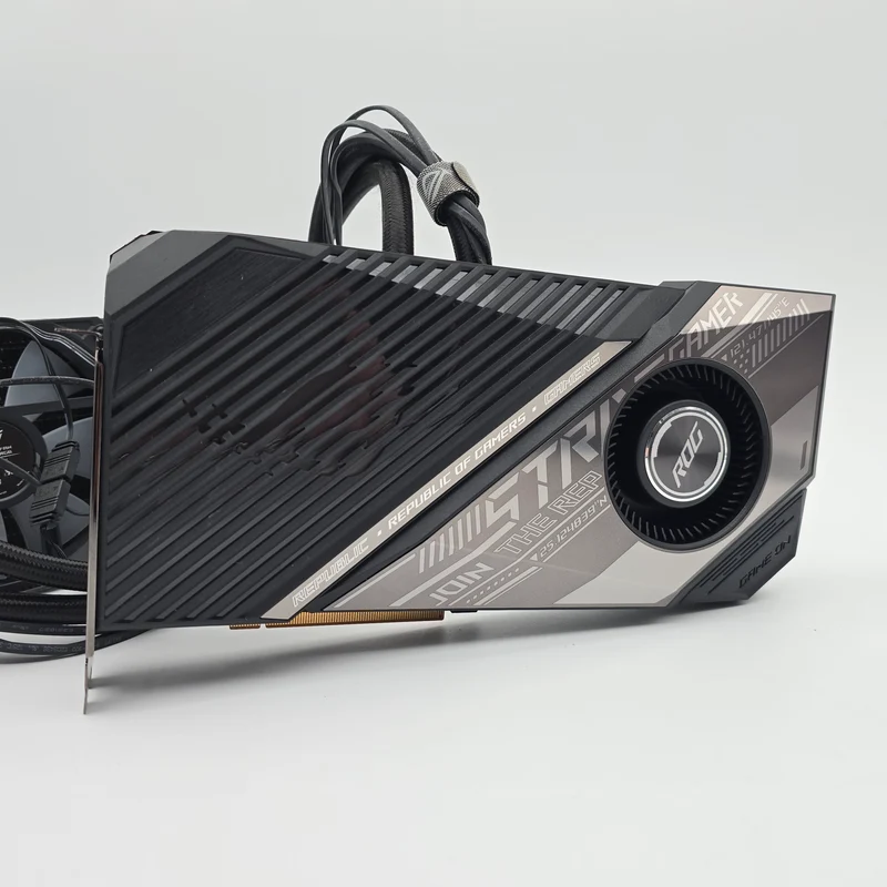 RX 6900 XT ASUS ROG STRIX LC 16GB Watercooled, AMD Radeon Gaming Graphics Card GPU