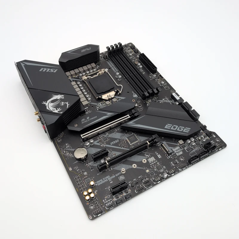 MSI MPG Z490 Gaming Edge WiFi, Intel LGA1200 Socket ATX Gaming Motherboard