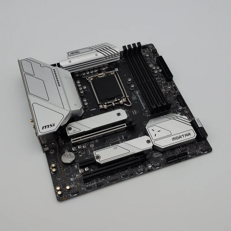 MSI MAG B660M Mortar WiFi DDR4, Intel LGA 1700 Micro-ATX Gaming Motherboard
