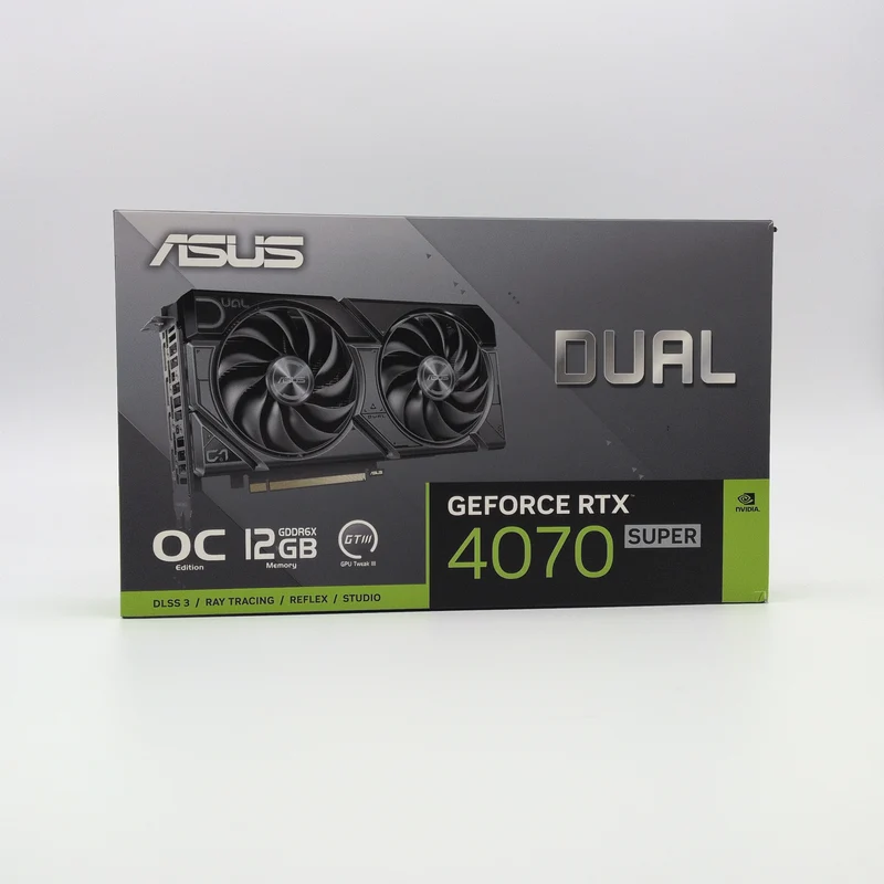 RTX 4070 Super ASUS Dual OC 12GB, NVIDIA Gaming Graphics Card GPU