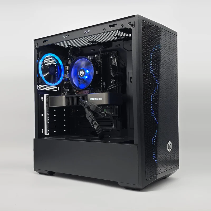 RTX 3080 Ti, Ryzen 5 7600, 16GB DDR5, 2TB NVMe, Custom RGB Gaming PC