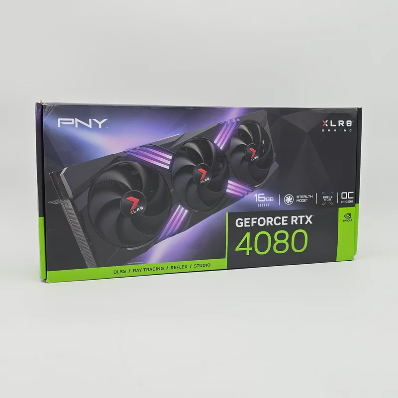 RTX 4080 PNY XLR8 RGB 16GB OC, NVIDIA Gaming Graphics Card GPU