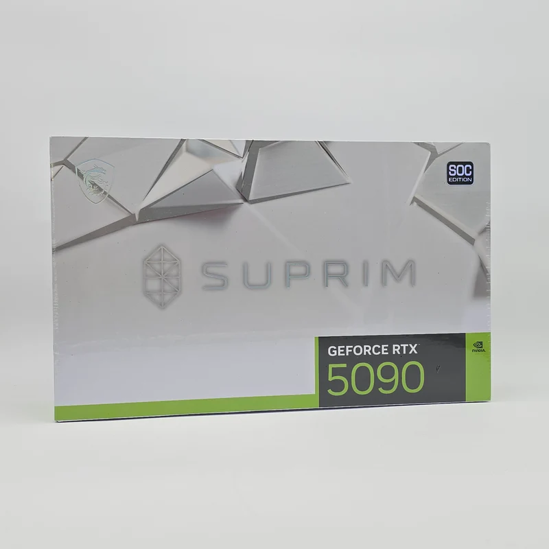 RTX 5090 MSI SUPRIM Air SOC Edition 32GB, NVIDIA Gaming Graphics Card GPU