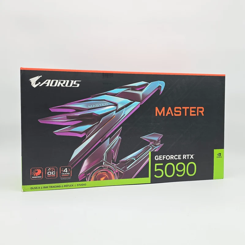 RTX 5090 Gigabyte Aorus Master 32GB, NVIDIA Gaming Graphics Card GPU
