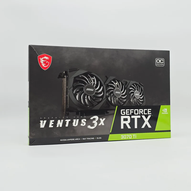 RX 3070 Ti MSI Ventus 3x OC 8GB, NVIDIA Gaming Graphics Card GPU, 3070Ti