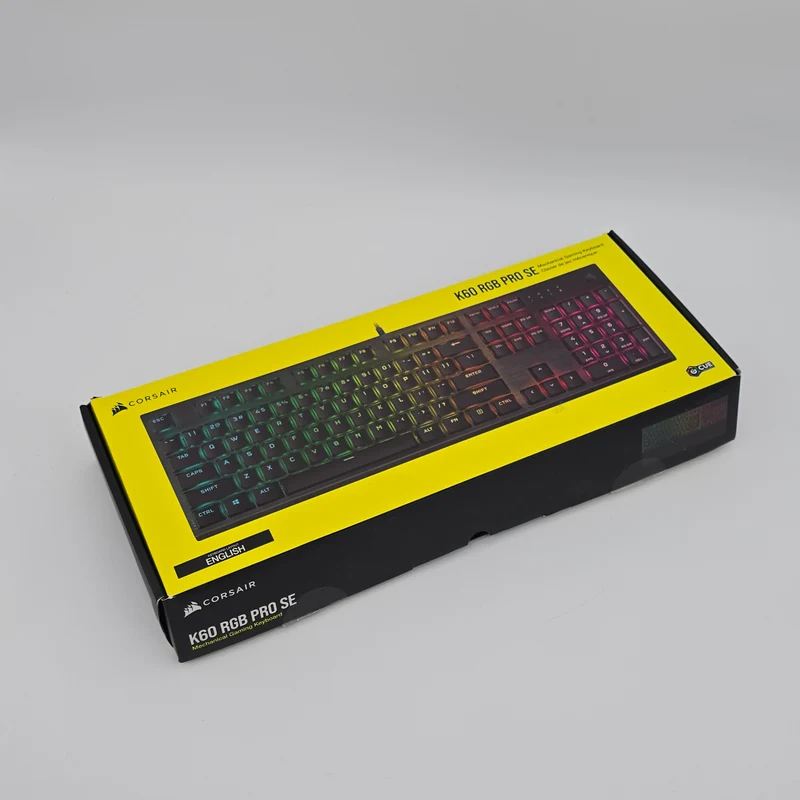 Corsair K60 Pro SE Wired Mechanical RGB Gaming Keyboard, Cherry MV Switches