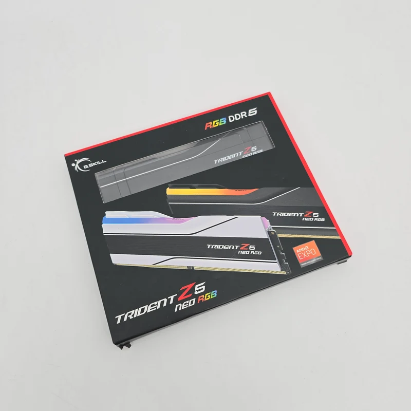 G.Skill TridentZ RGB 32GB DDR5 RAM 6000MHz, CL30-38-38-96, 2x16GB Memory Kit