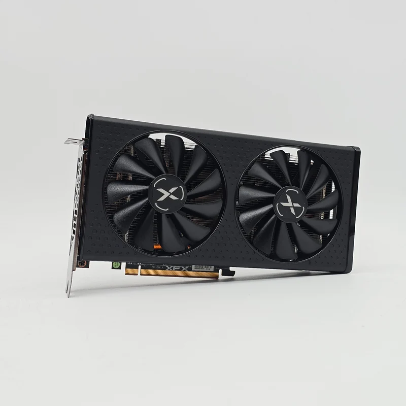 RX 7600 XFX Speedster SWFT 8GB, AMD Radeon Gaming Graphics Card GPU