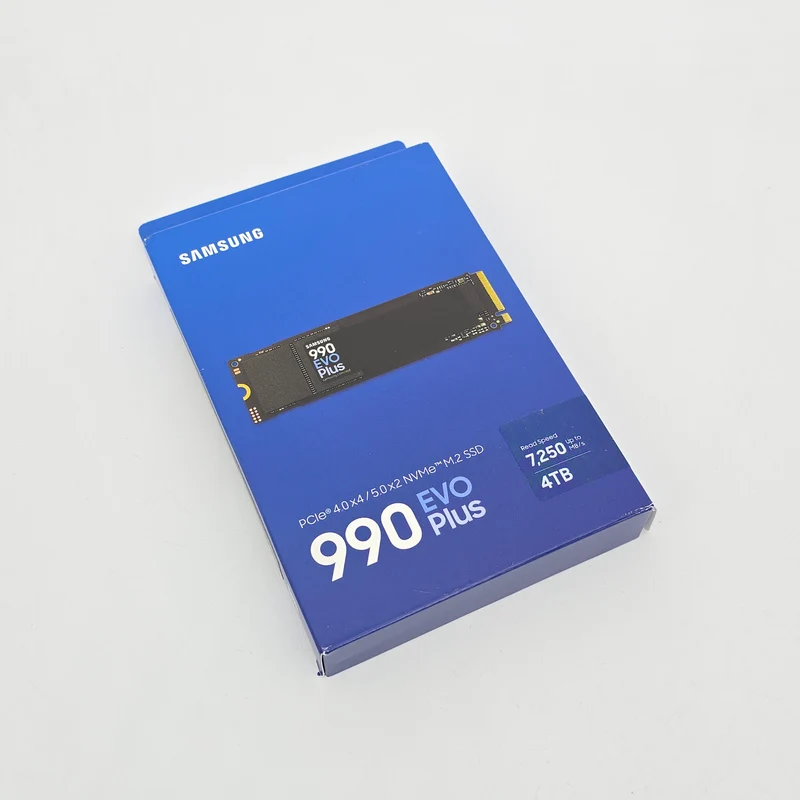 Samsung 990 Evo Plus 4TB NVMe SSD, PCIe Gen 4x4, 7,250 MB/s