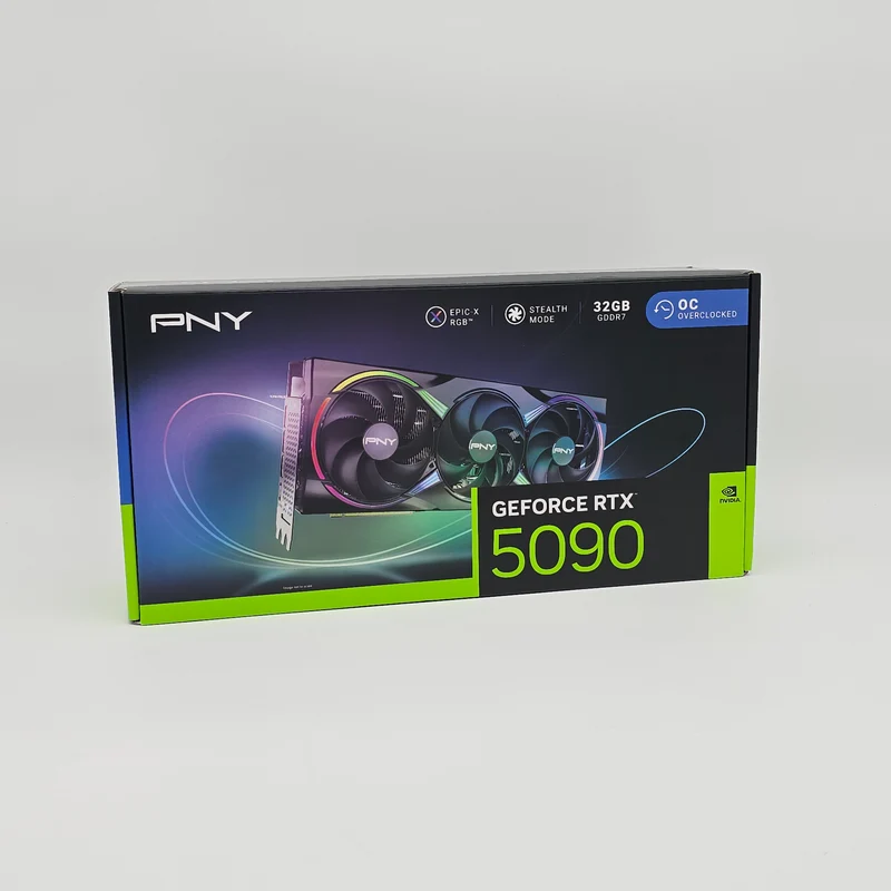 RTX 5090 PNY EPIC-X RGB OC 32GB, NVIDIA Gaming Graphics Card GPU