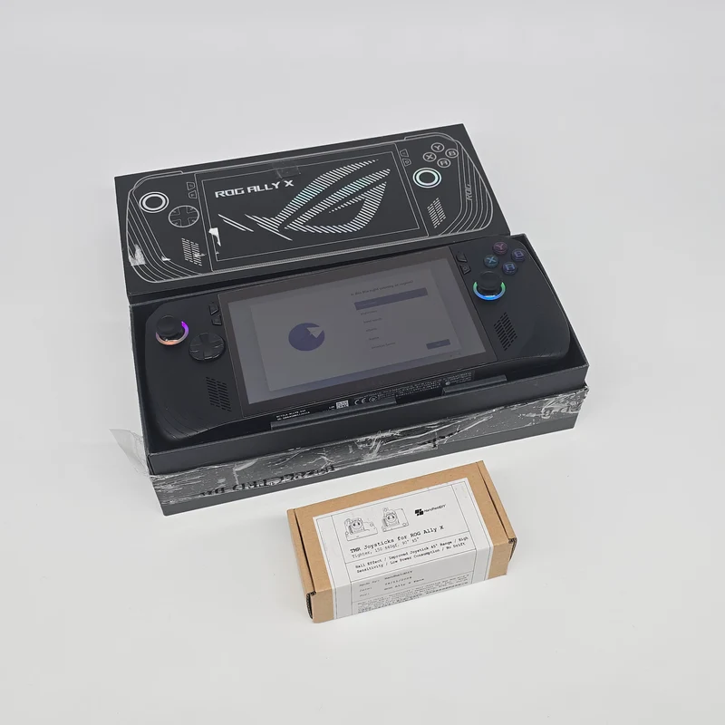 ASUS ROG ALLY X 1TB, TMR Hall Effect Joysticks, 24GB, 120Hz 7" Handheld Gaming PC Console