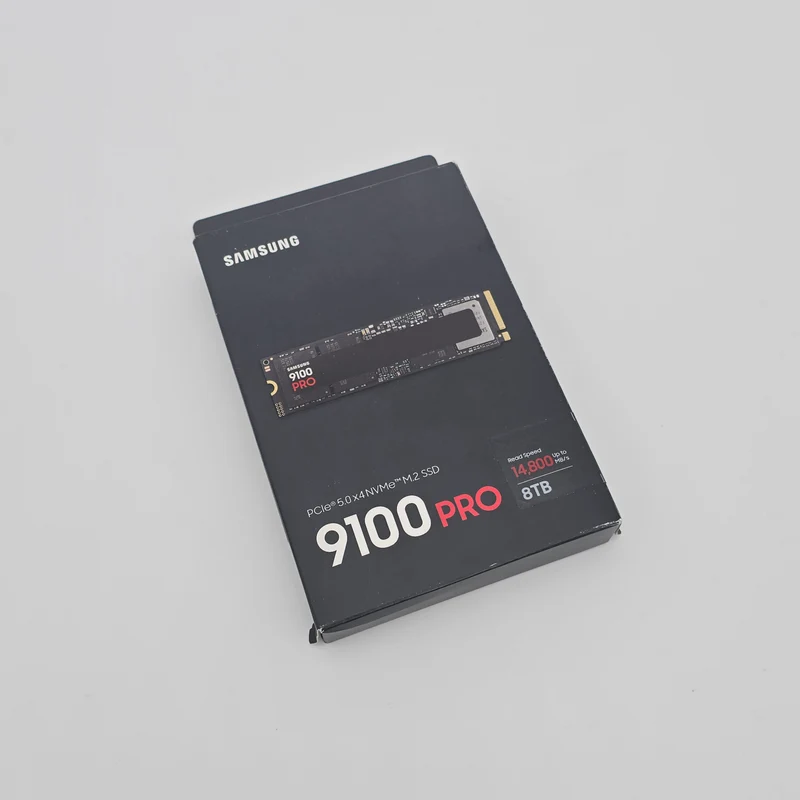Samsung 9100 Pro 8TB NVMe SSD, PCIe 5.0x4 M.2 2280, Up to 14,800MB/s