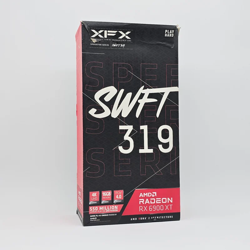 RX 6900 XT XFX SWFT 319 16GB, AMD Radeon Gaming Graphics Card GPU, 6900XT