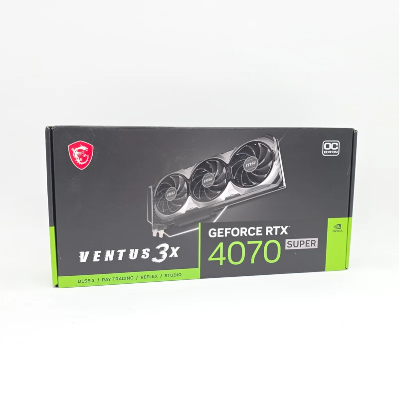 RTX 4070 Super MSI Ventus 3x OC 12GB, NVIDIA Gaming Graphics Card GPU